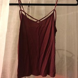 American eagle strapped tank top